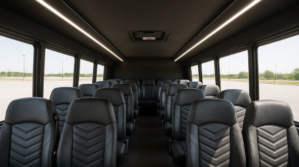 20 Passenger Minibus Interior
