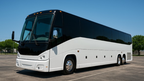 Exterior of Eastchester Party Bus Company's 50 Passenger Party Bus in Eastchester