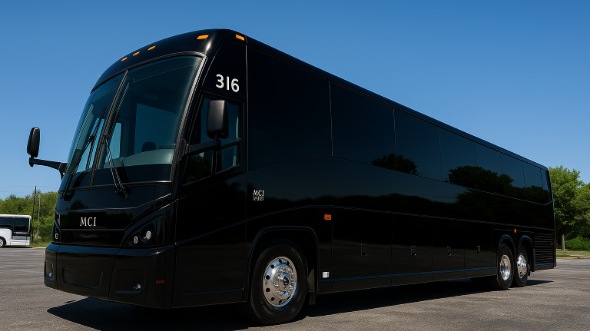 Exterior of Orangetown Party Bus Company's 50 Passenger Party Bus in Orangetown