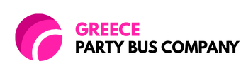 greece party bus company logo