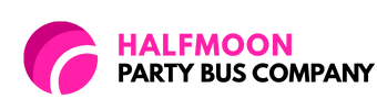 halfmoon party bus company logo