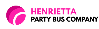 henrietta party bus company logo