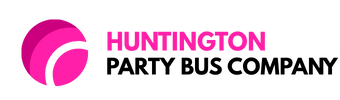huntington party bus company logo