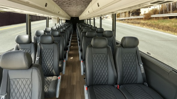 new york 25 passenger minibus interior