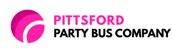pittsford party bus company logo