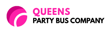 queens party bus company logo