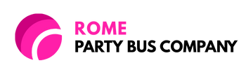 rome party bus company logo