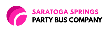 saratoga springs party bus company logo